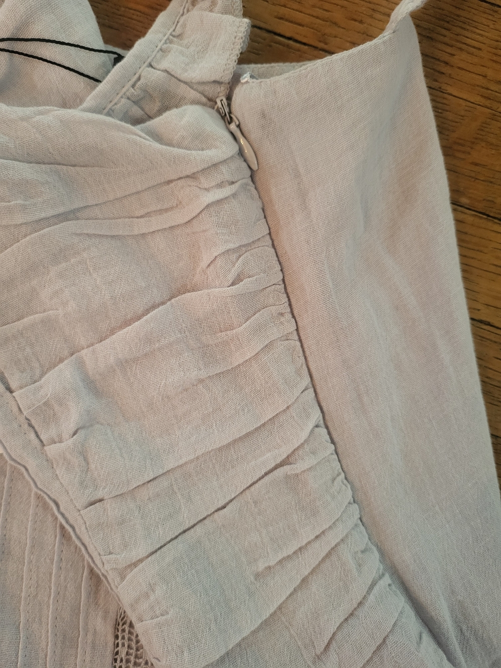 Zara Lavender Ruffle-Strap Mini Dress - Picture 2 of 6